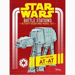New Star Wars AT-AT Model Kit and Battle Stations Activity Book